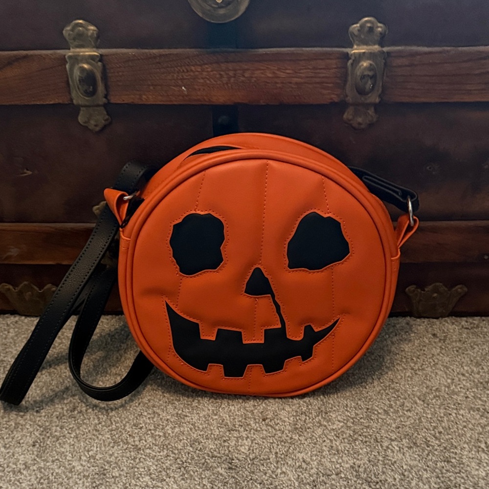 Halloween Pumpkin Crossbody Bag